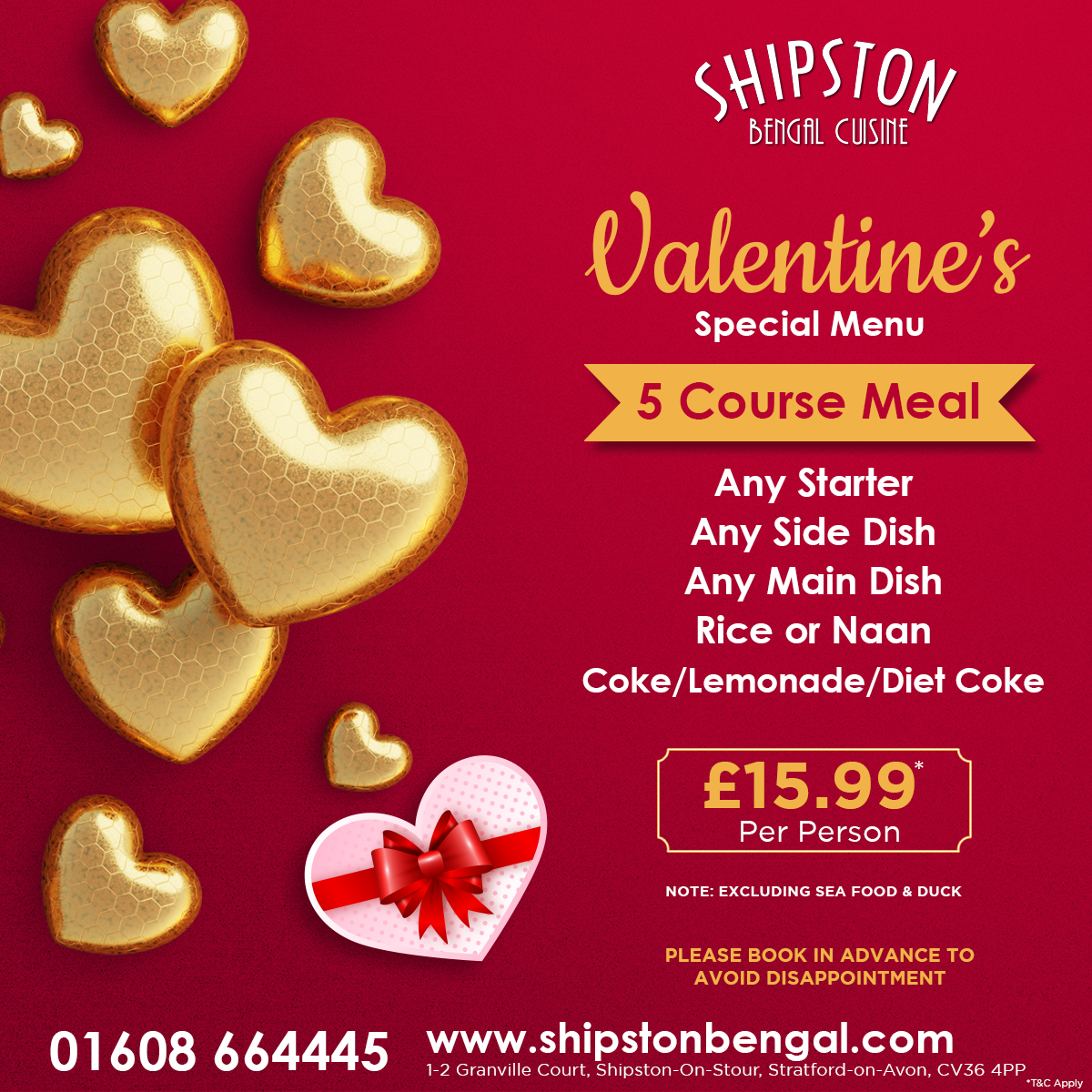 Shipstone Bengal Cuisine